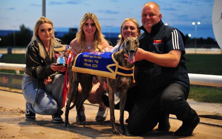The Fenwicks with Wicky Ned.